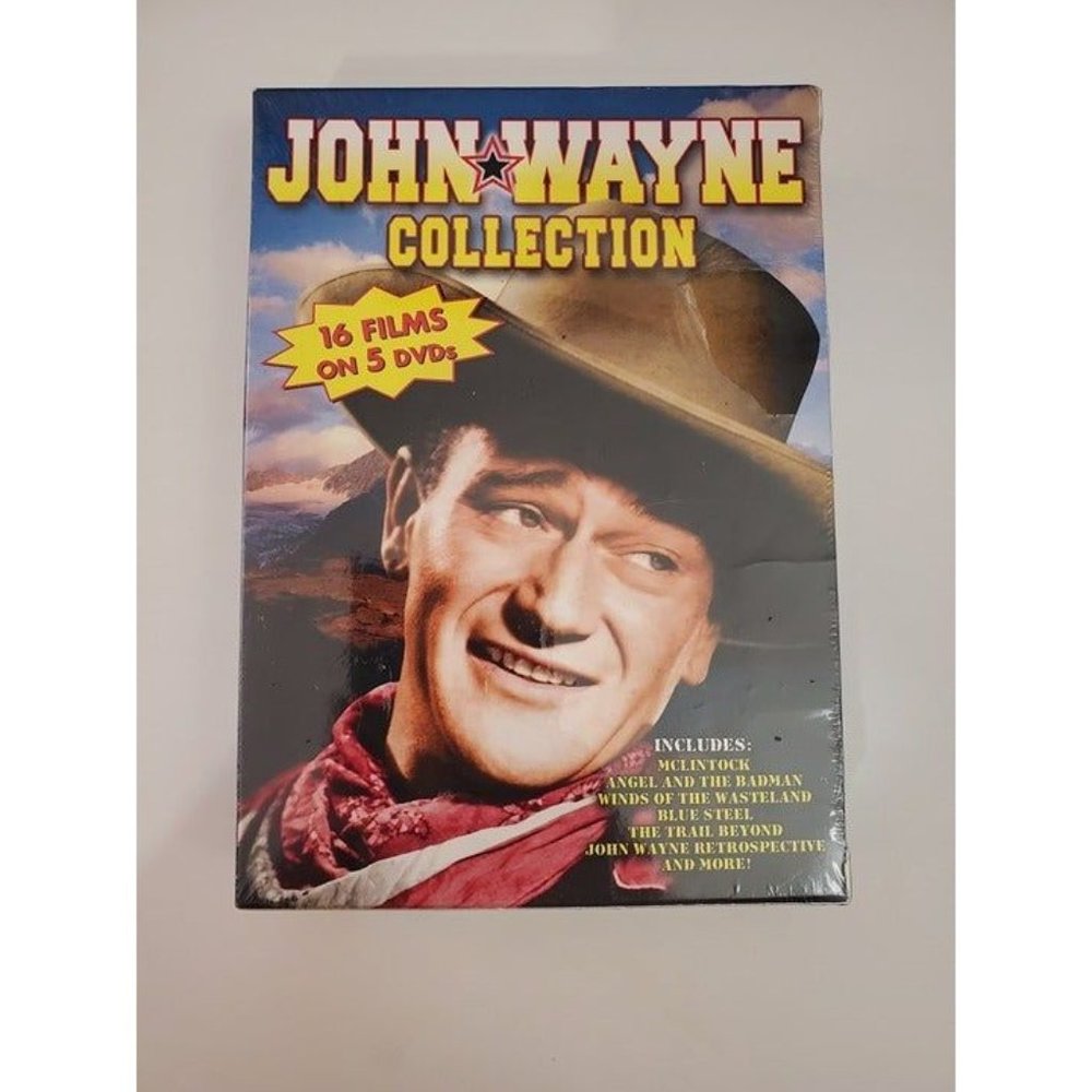 John Wayne 16 Film Collection on DVD Sealed